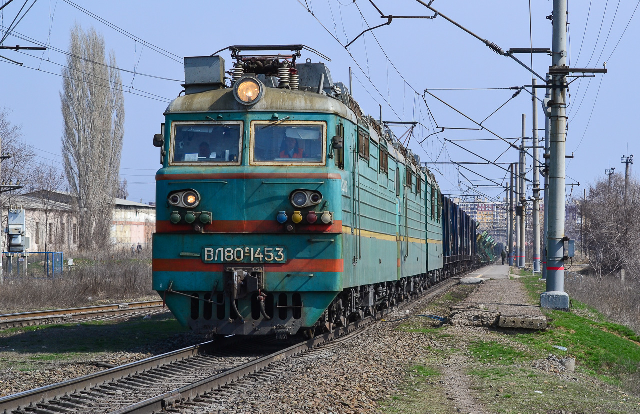 Приволжская железная дорога, № ВЛ80С-1453 — 