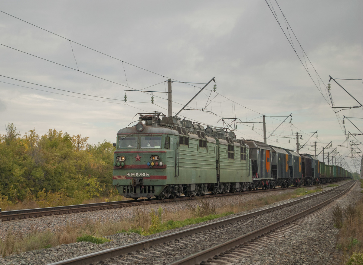 Приволжская железная дорога, № ВЛ80С-2604 — 