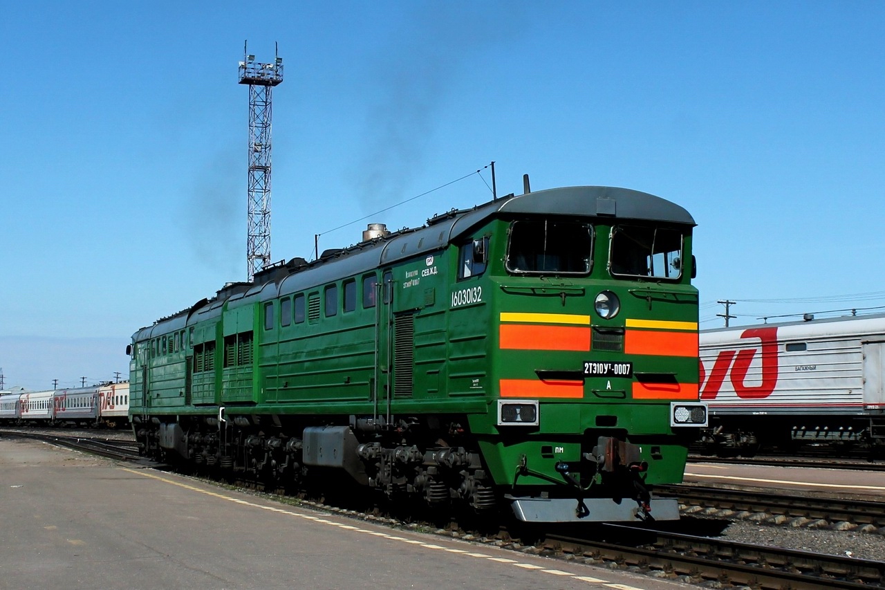 Северная железная дорога, № 2ТЭ10УТ-0007 — 