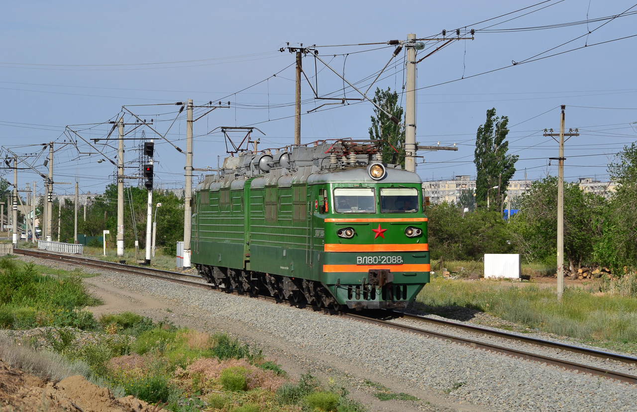 Приволжская железная дорога, № ВЛ80Т-2088 — 