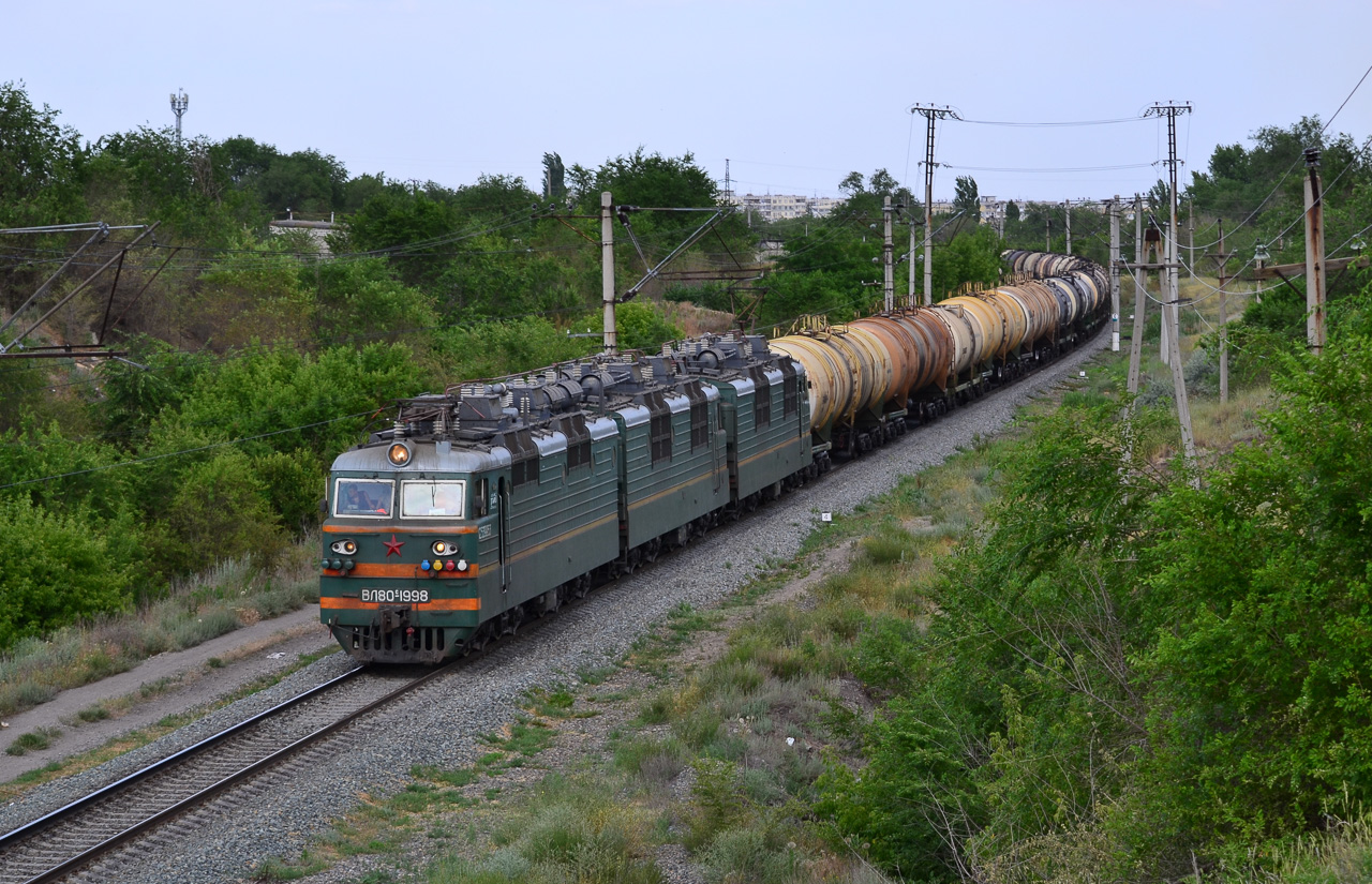 Приволжская железная дорога, № ВЛ80С-1998 — 