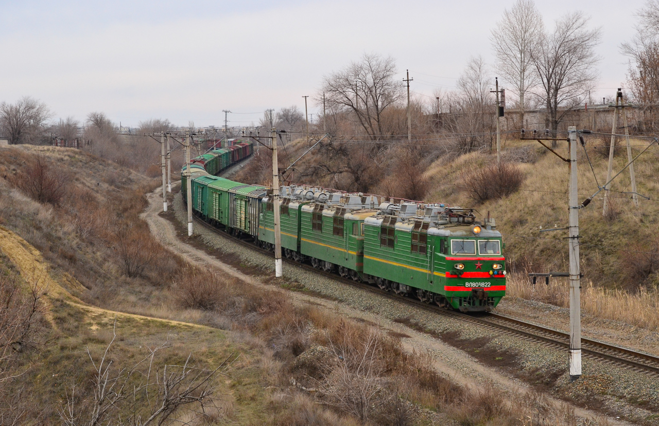 Приволжская железная дорога, № ВЛ80С-1822 — 