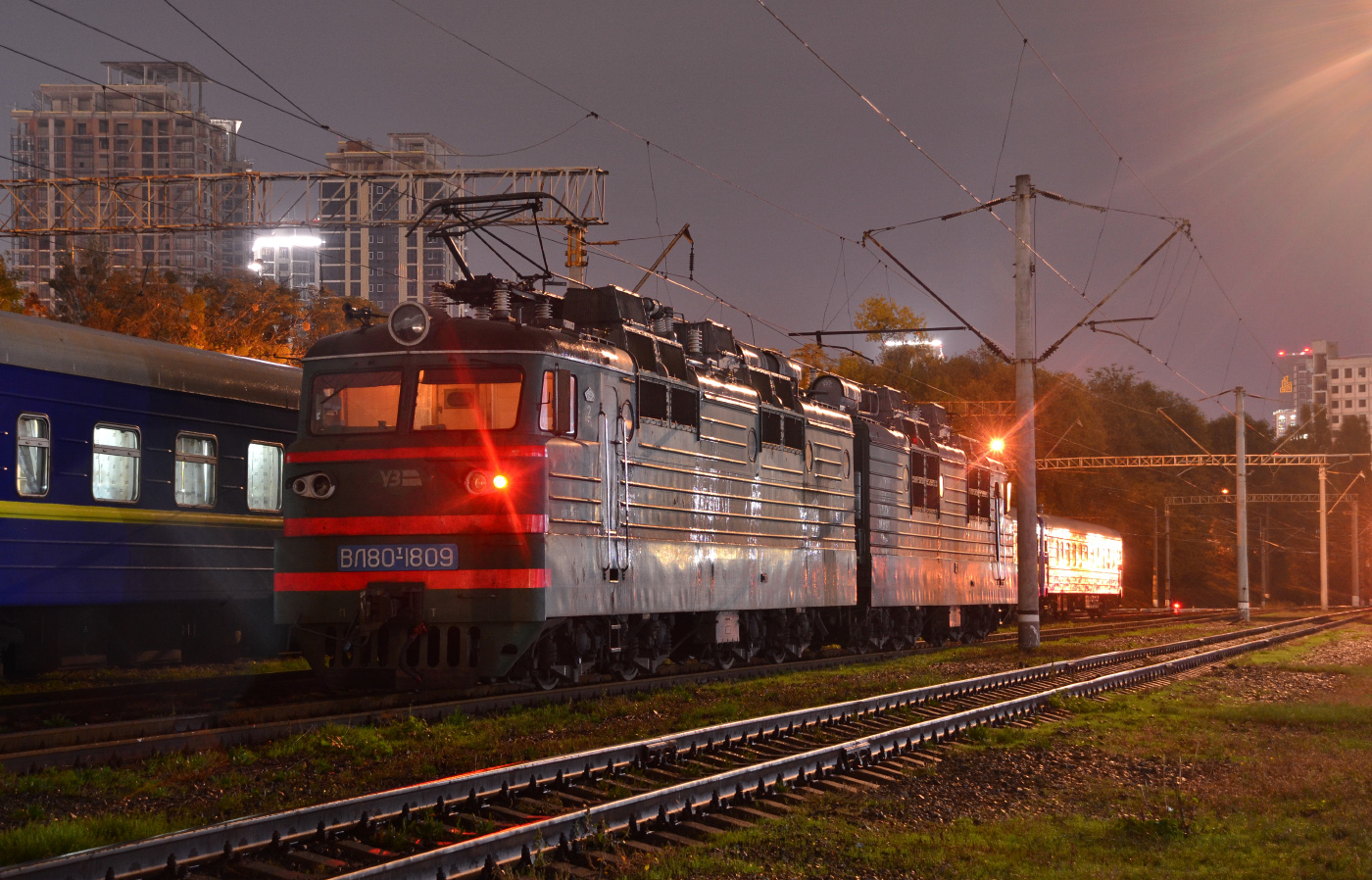 Юго-Западная железная дорога, № ВЛ80Т-1809 — 