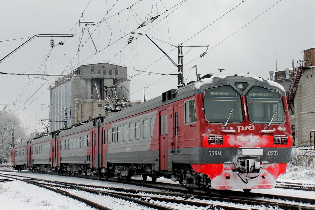 Северо-Кавказская железная дорога, № ЭД9М-0231 — 