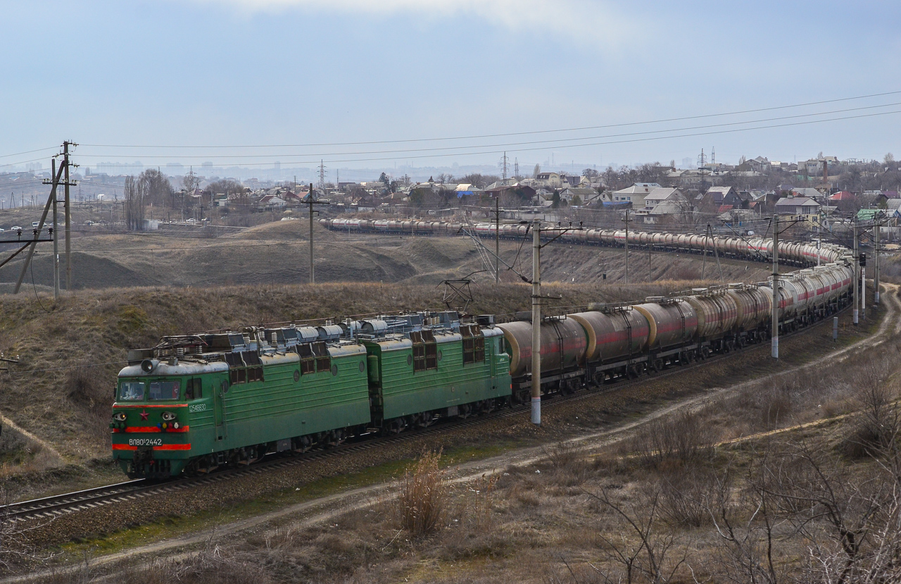 Юго-Восточная железная дорога, № ВЛ80С-2442 — 