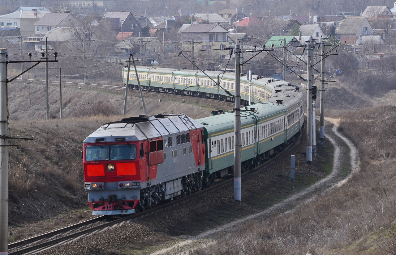 Приволжская железная дорога, № ТЭП70-0287 — 