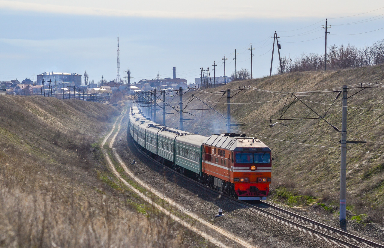 Приволжская железная дорога, № ТЭП70-0343 — 