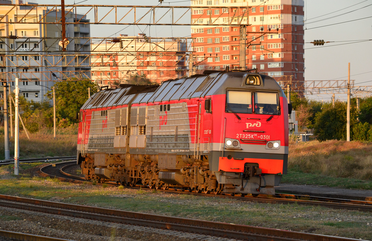 Приволжская железная дорога, № 2ТЭ25КМ-0301 — 