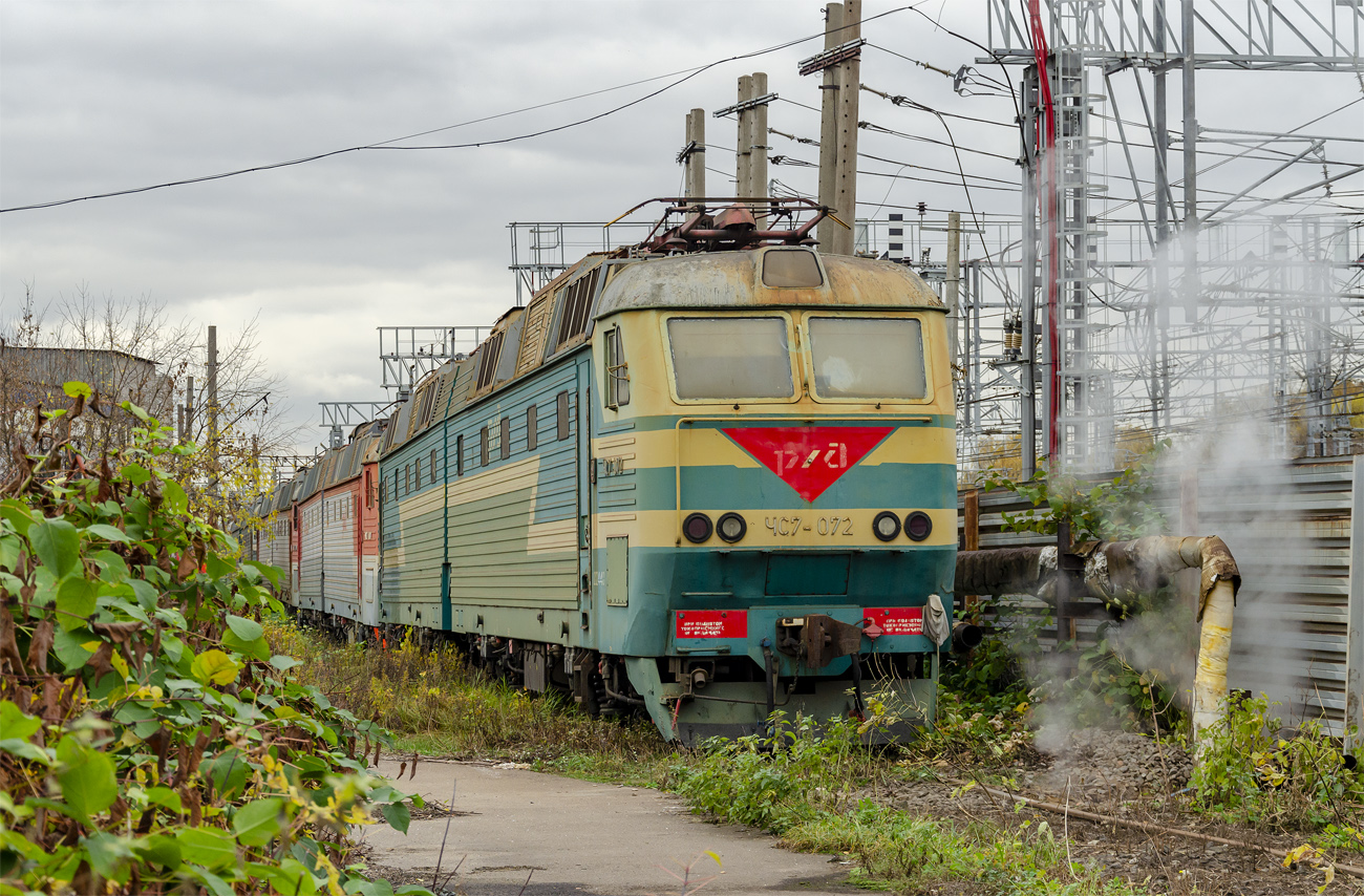 Московская железная дорога, № ЧС7-072 — 