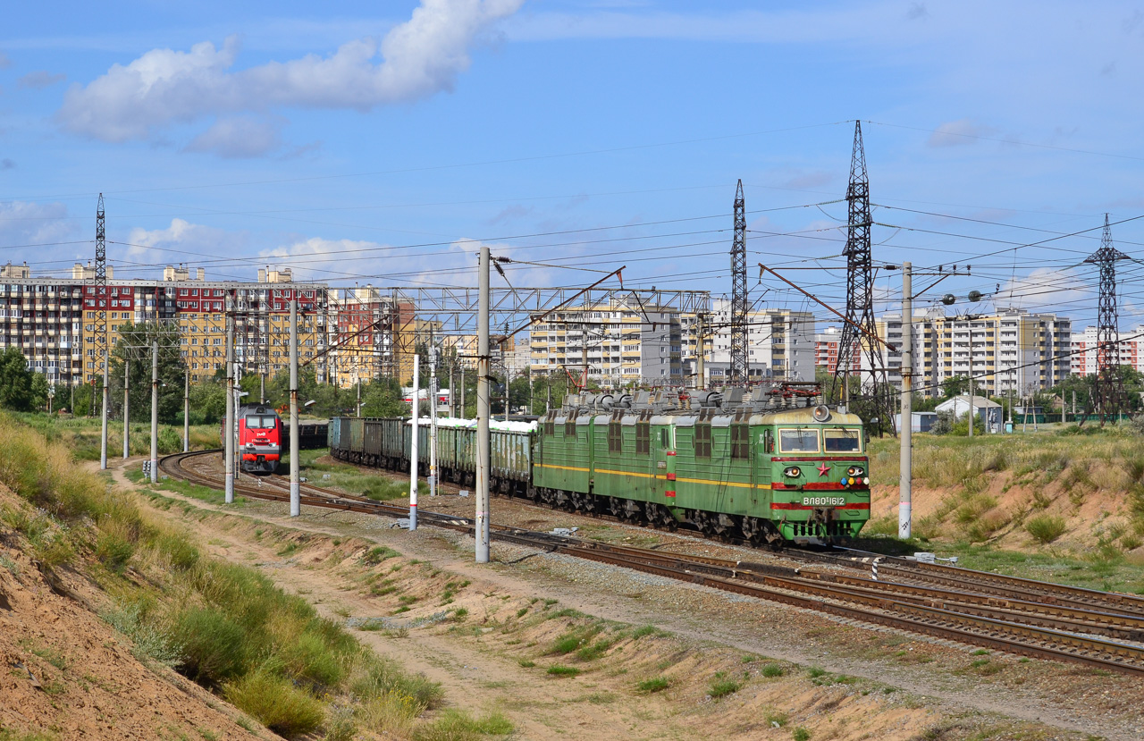 Приволжская железная дорога, № ВЛ80С-1612 — 