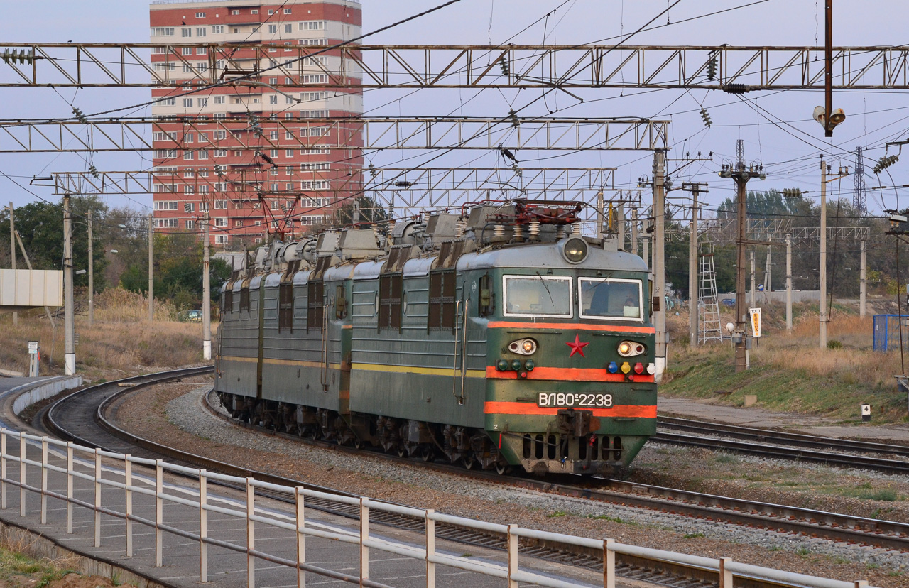 Приволжская железная дорога, № ВЛ80С-2238 — 