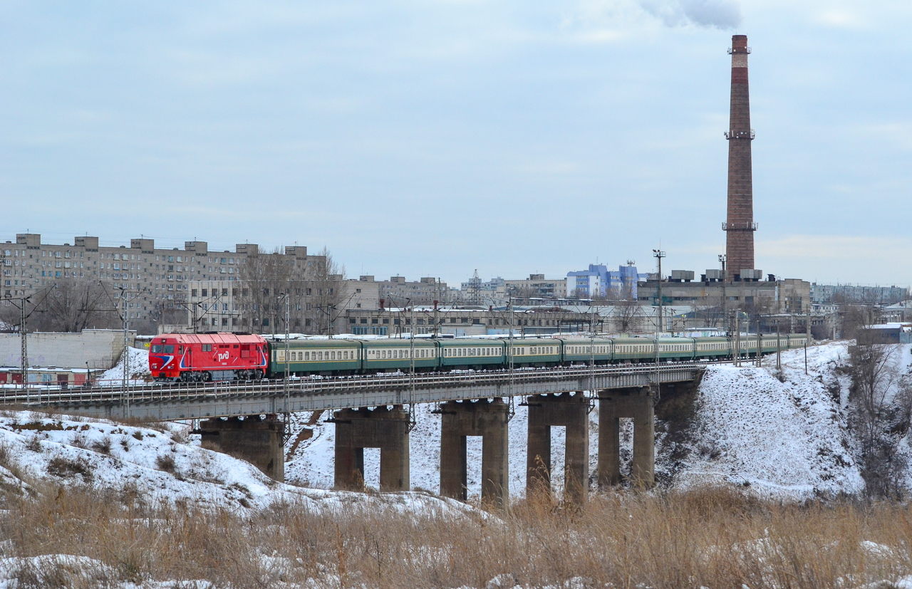 Приволжская железная дорога, № ТЭП70БС-069 — 