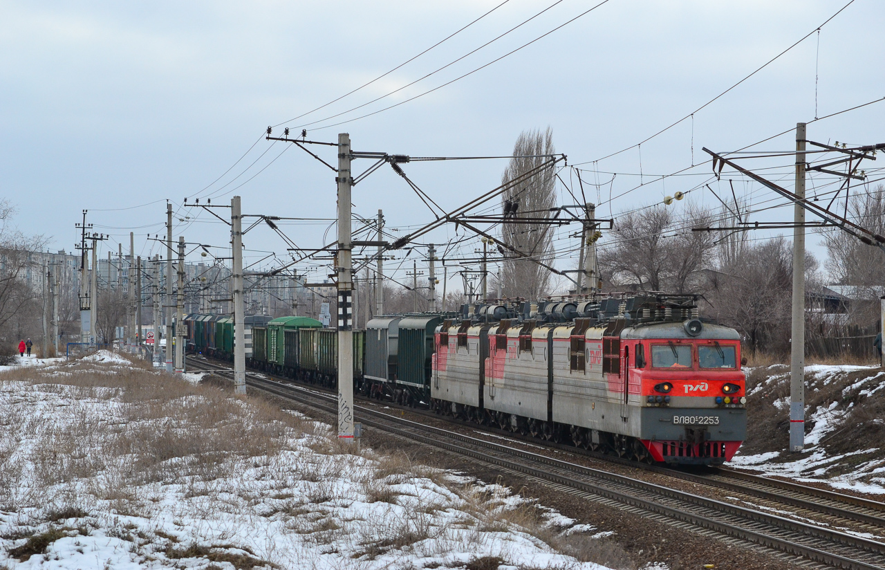 Приволжская железная дорога, № ВЛ80С-2253 — 