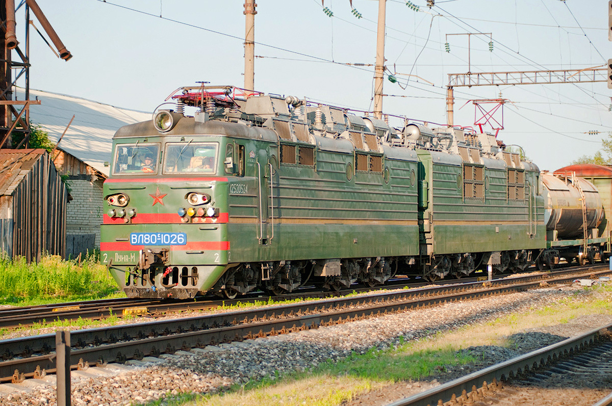 Северная железная дорога, № ВЛ80С-1026 — 