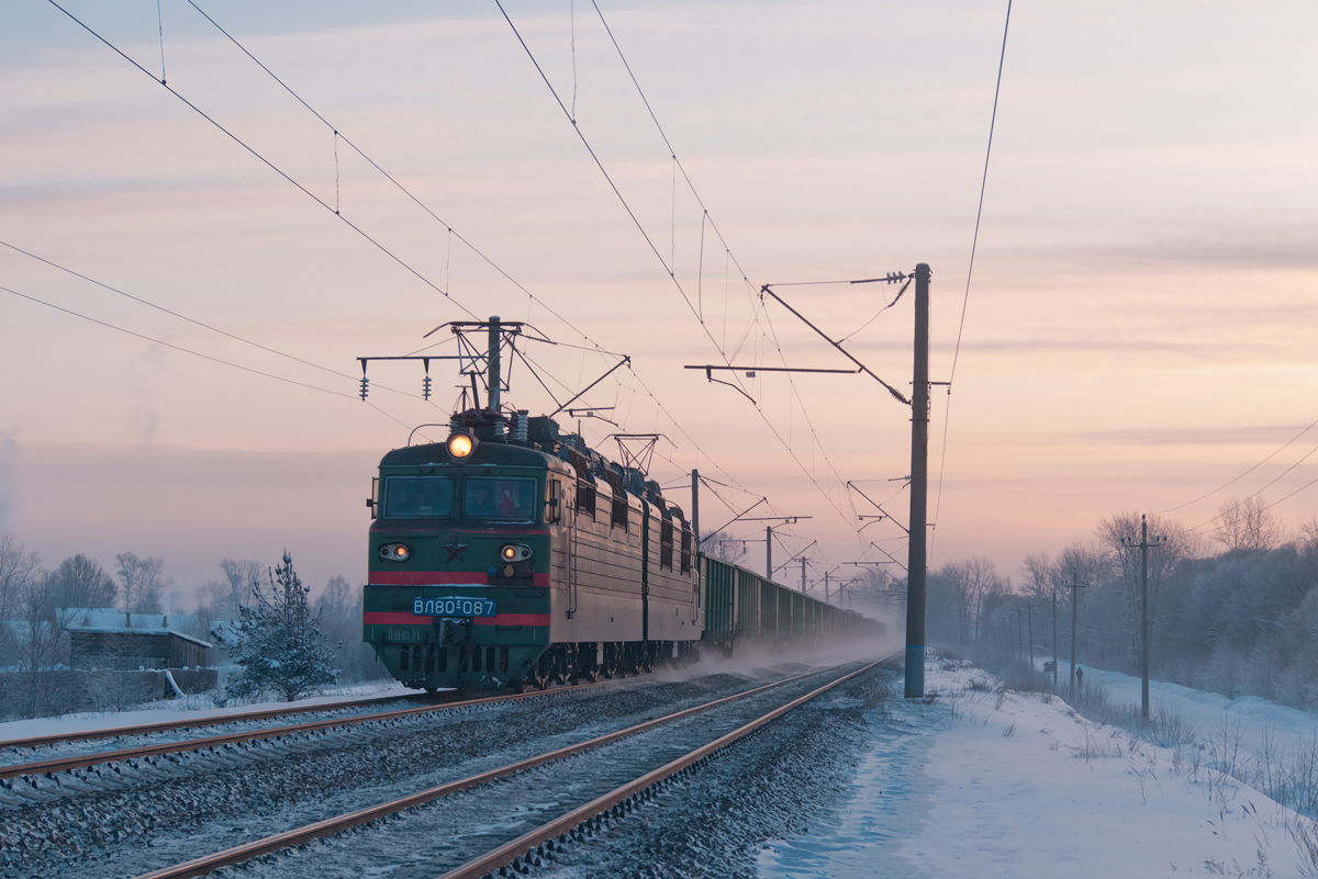 Северная железная дорога, № ВЛ80С-087 — 