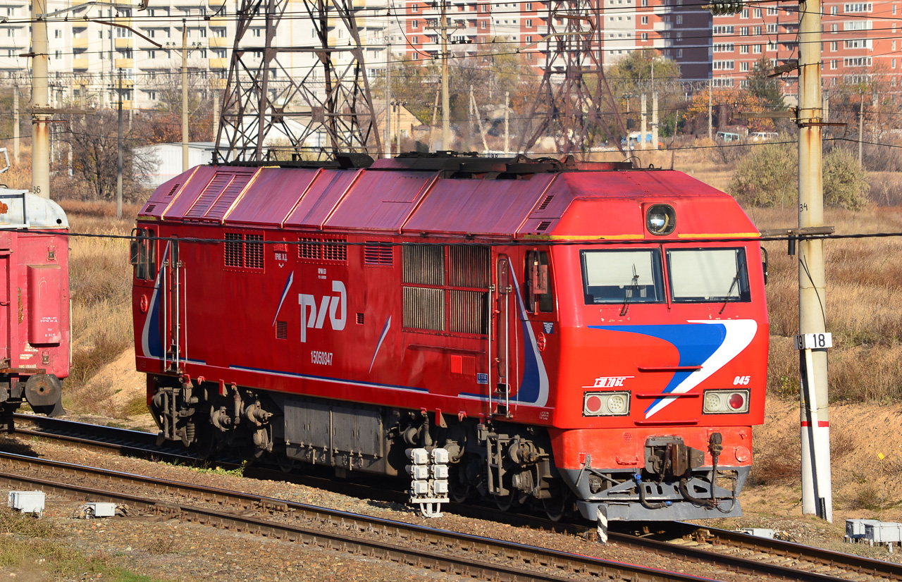 Приволжская железная дорога, № ТЭП70БС-045 — Приволжская железная дорога, № ТЭП70БС-045 —