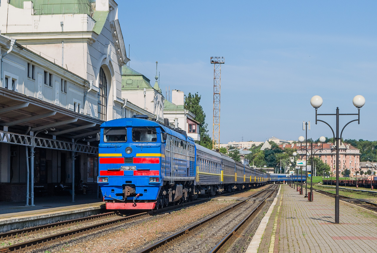 Одесская железная дорога, № 2ТЭ10М-2416 — Одесская железная дорога, № 2ТЭ10М-2416 —