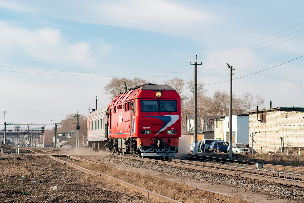 Северная железная дорога, № ТЭП70БС-024 — 