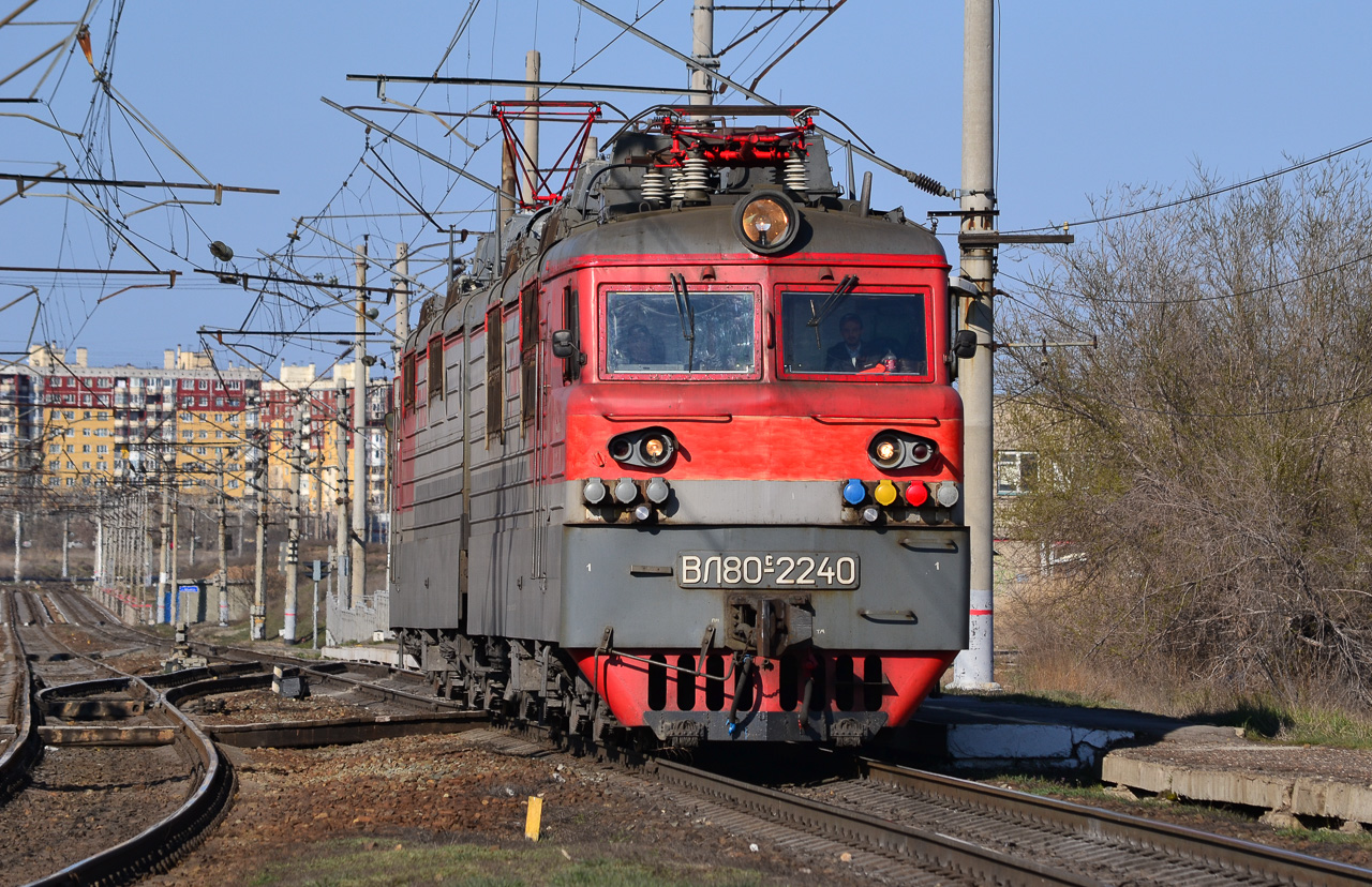 Северо-Кавказская железная дорога, № ВЛ80С-2240 — 