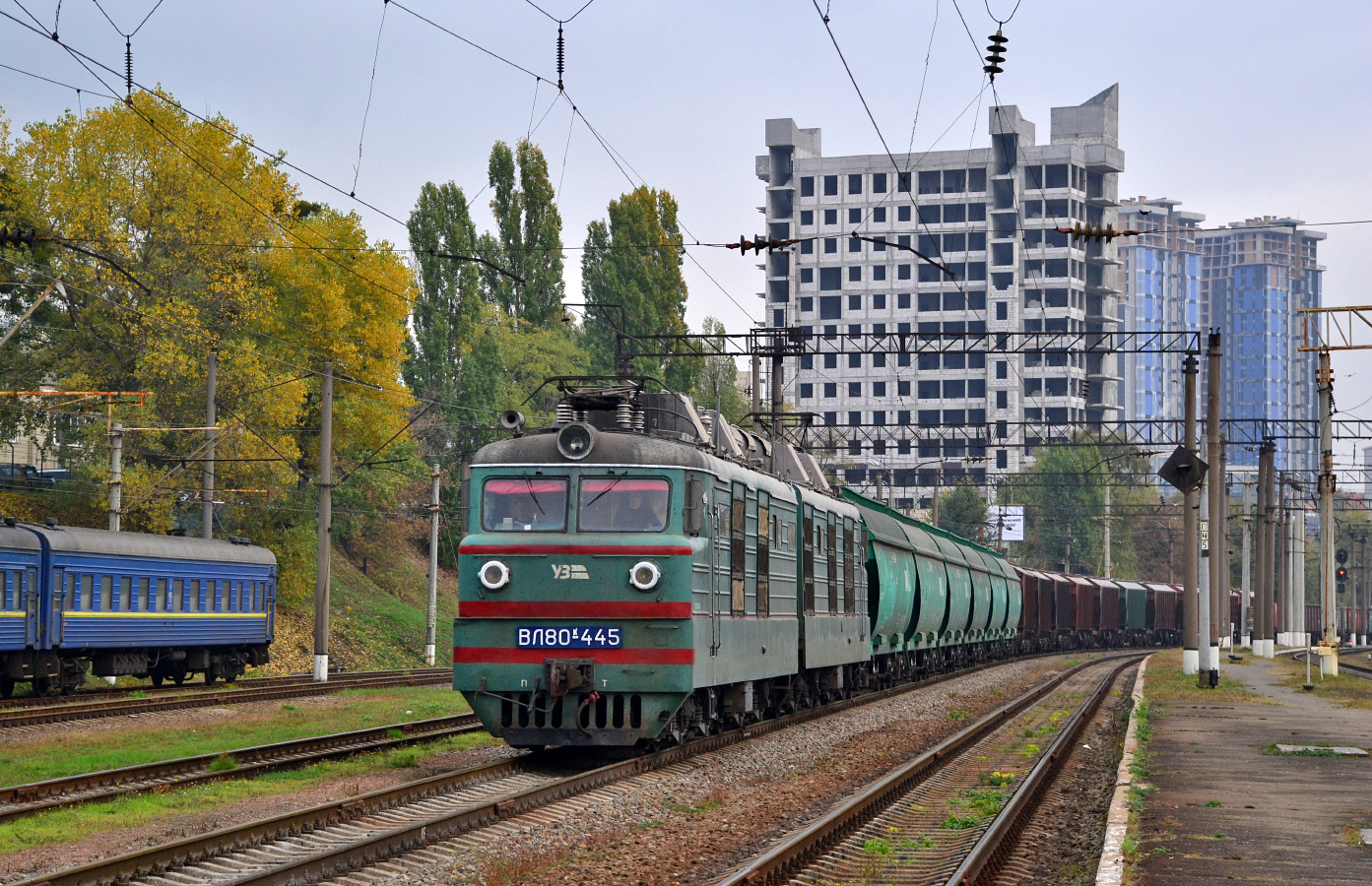 Юго-Западная железная дорога, № ВЛ80К-445 — 