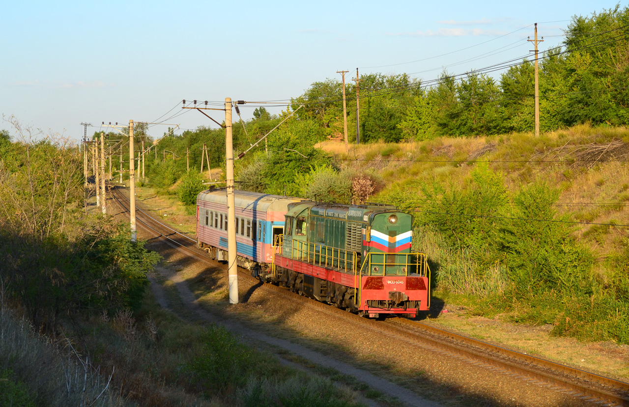 Приволжская железная дорога, № ЧМЭ3-6045 — 