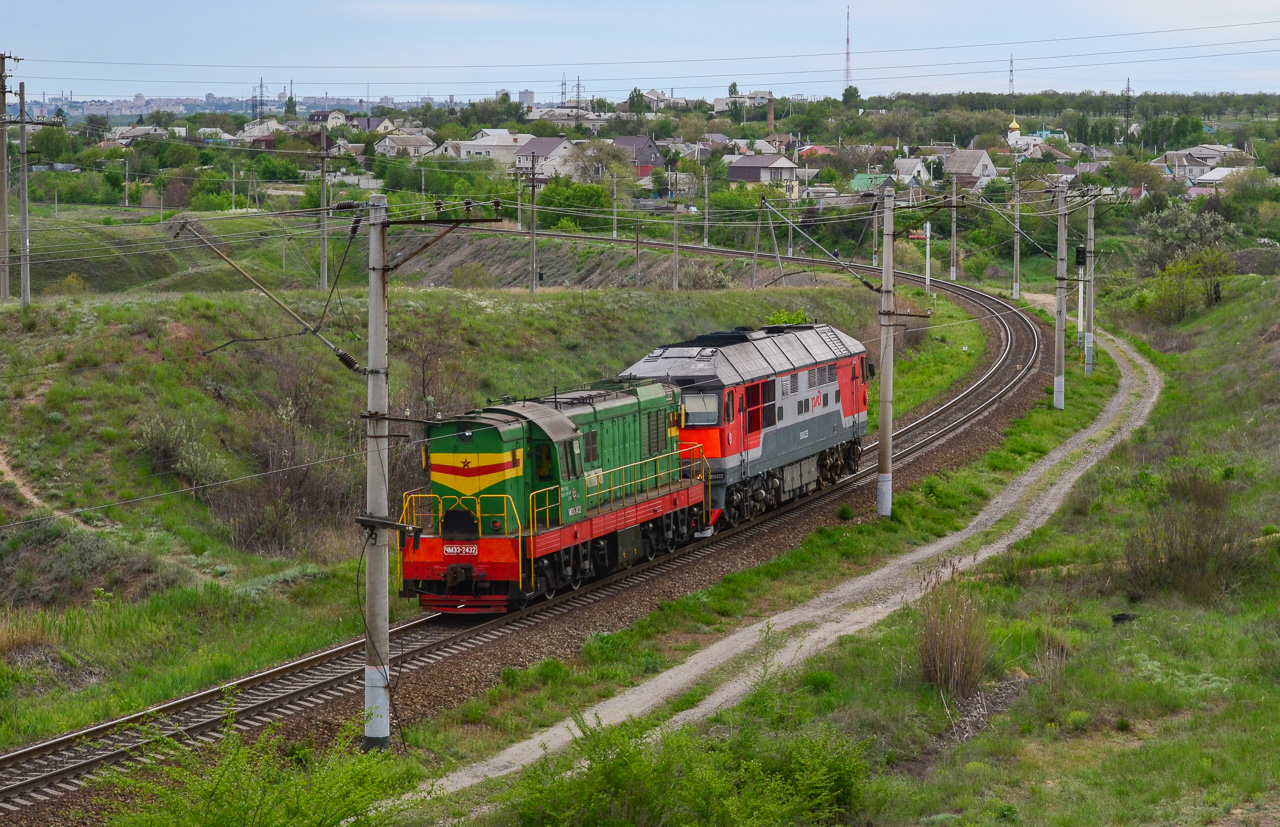 Приволжская железная дорога, № ЧМЭ3-2432 — 