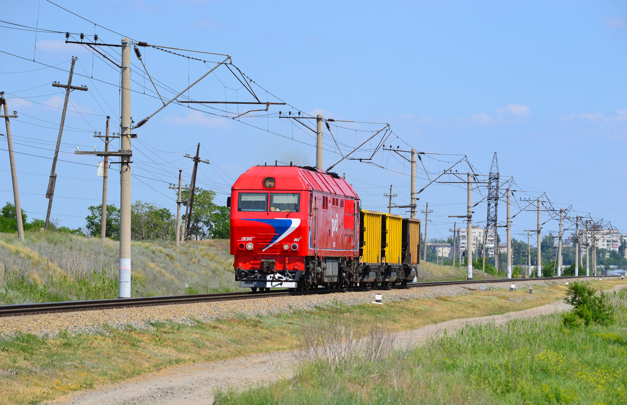 Приволжская железная дорога, № ТЭП70БС-067 — 