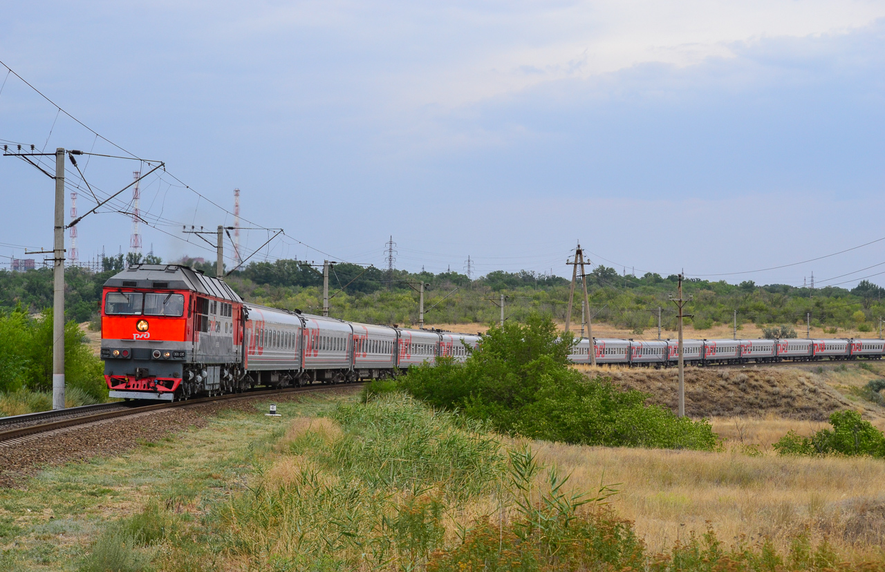 Приволжская железная дорога, № ТЭП70-0345 — 