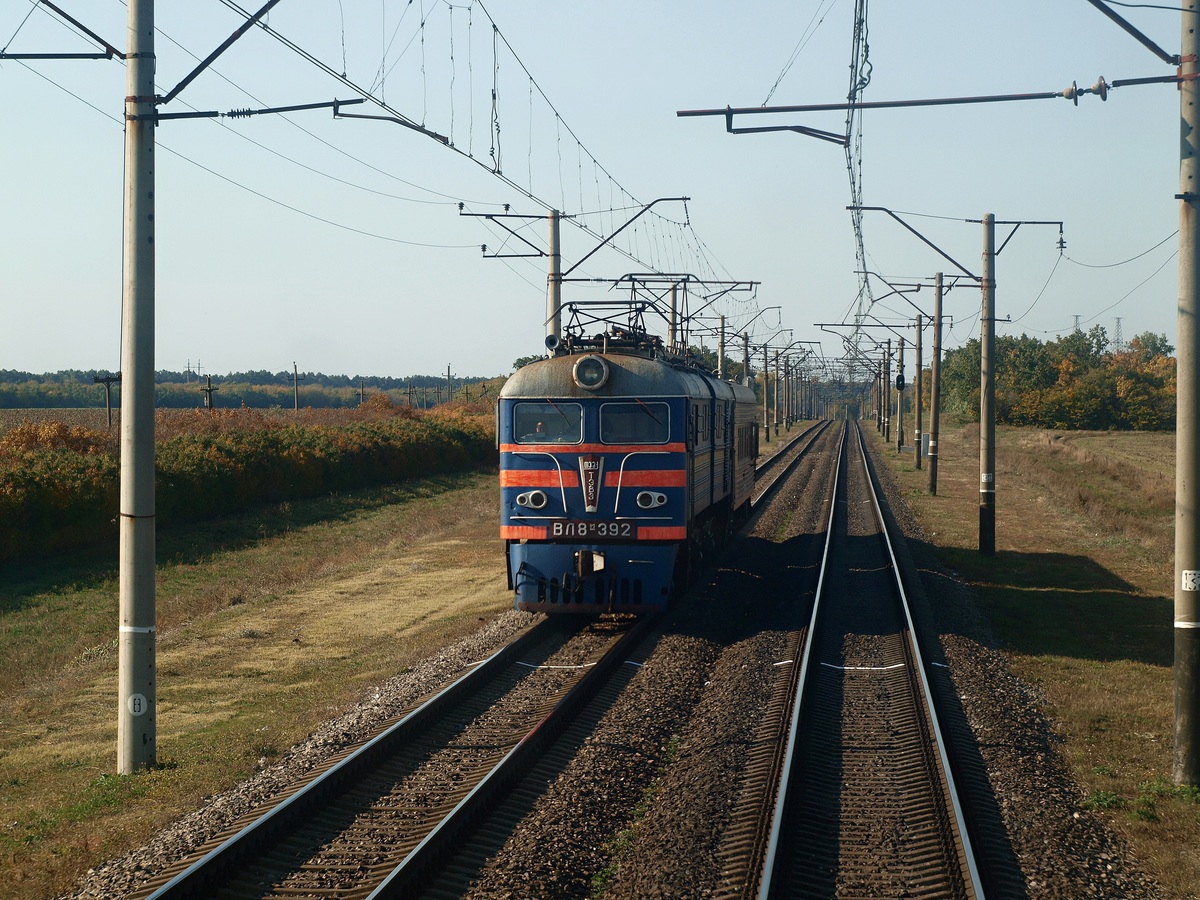 Приднепровская железная дорога, № ВЛ8М-392 — 