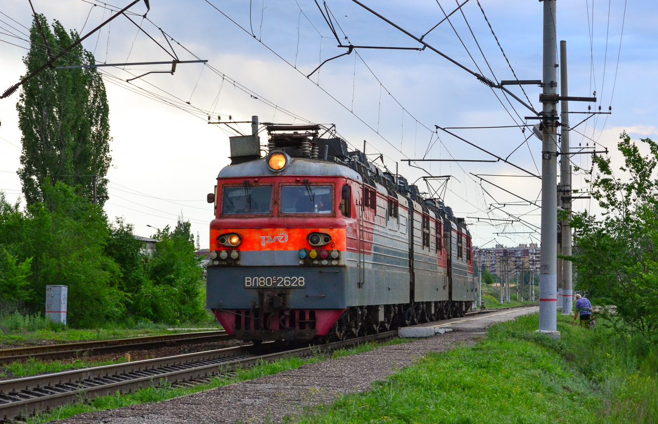 Приволжская железная дорога, № ВЛ80С-2628 — 