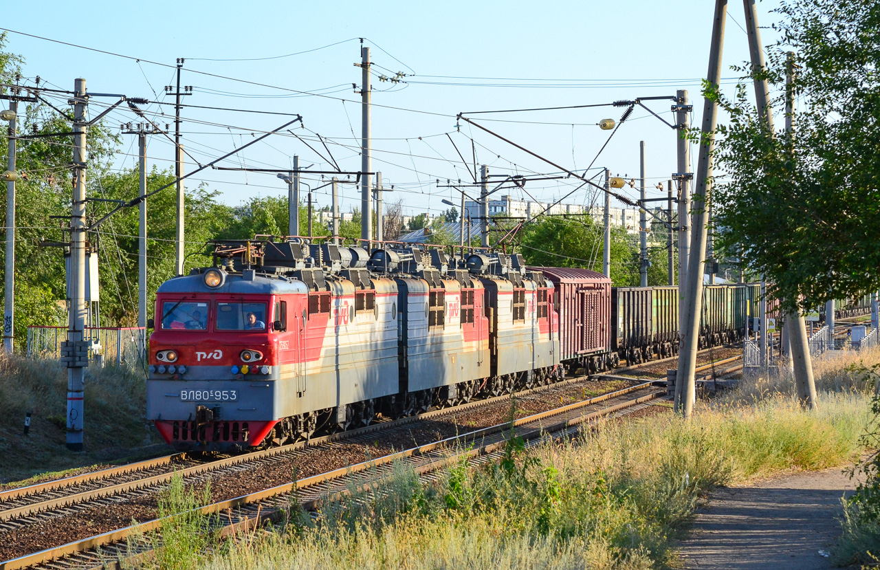 Юго-Восточная железная дорога, № ВЛ80С-953 — 