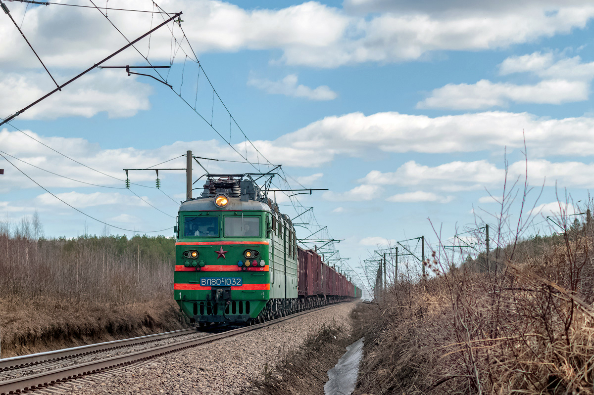 Северная железная дорога, № ВЛ80С-1032 — 