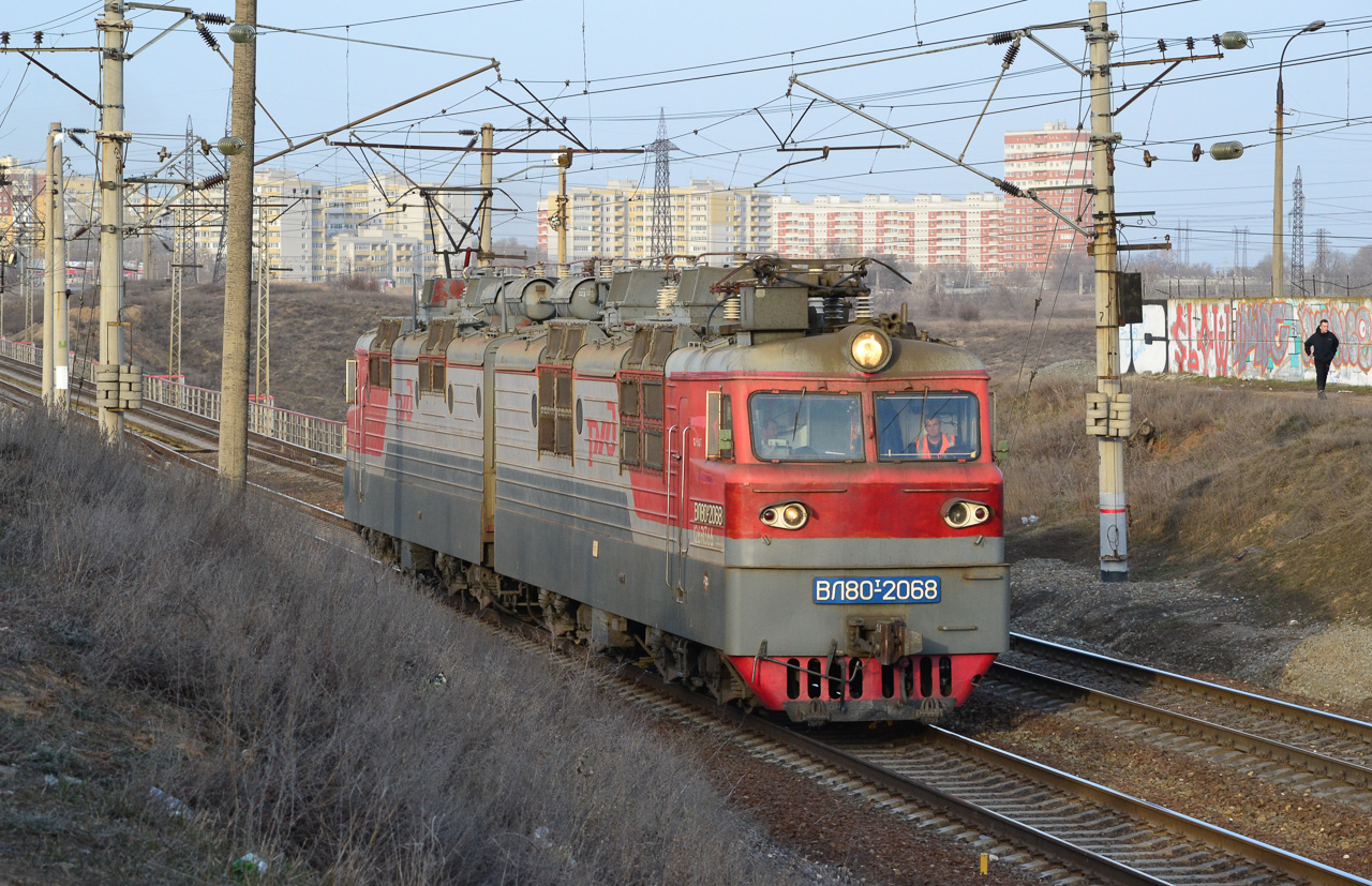 Северо-Кавказская железная дорога, № ВЛ80Т-2068 — 