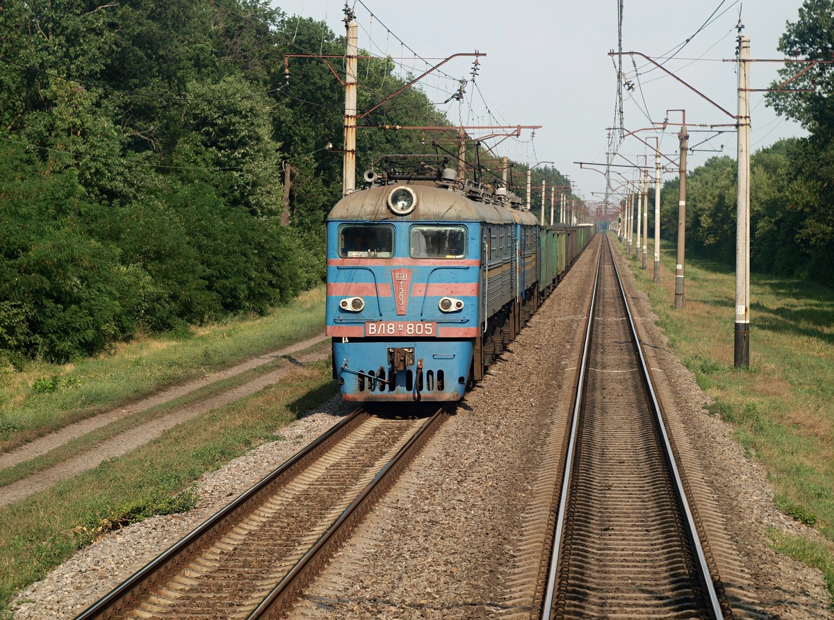 Донецкая железная дорога, № ВЛ8М-805 — 