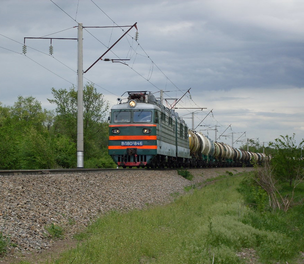 Северо-Кавказская железная дорога, № ВЛ80Т-846 — 