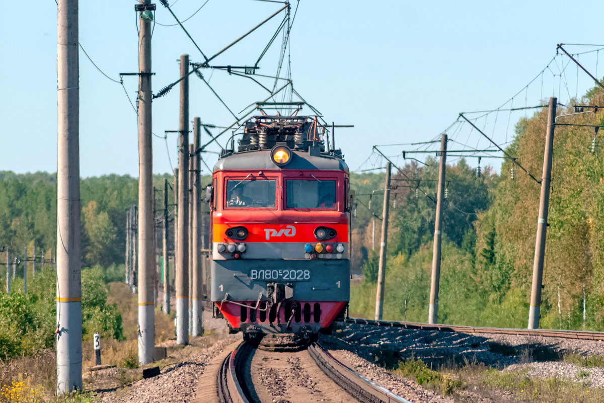 Северная железная дорога, № ВЛ80С-2028 — 