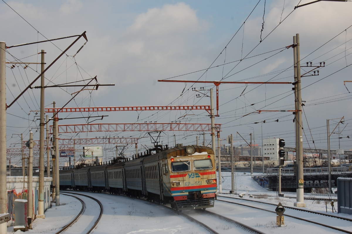 Юго-Западная железная дорога, № ЭР9М-551 — 