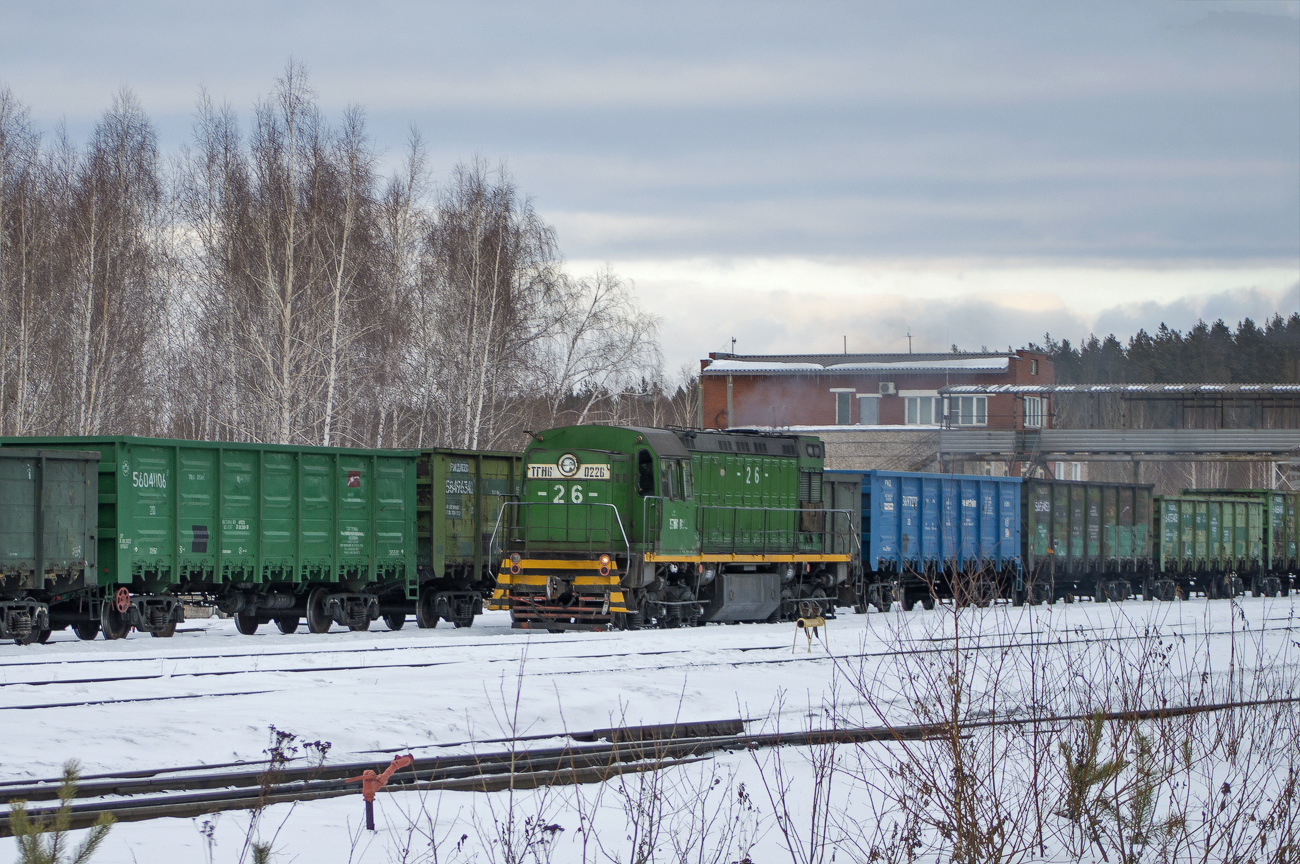 Свердловская железная дорога, № ТГМ6Д-0226 — 