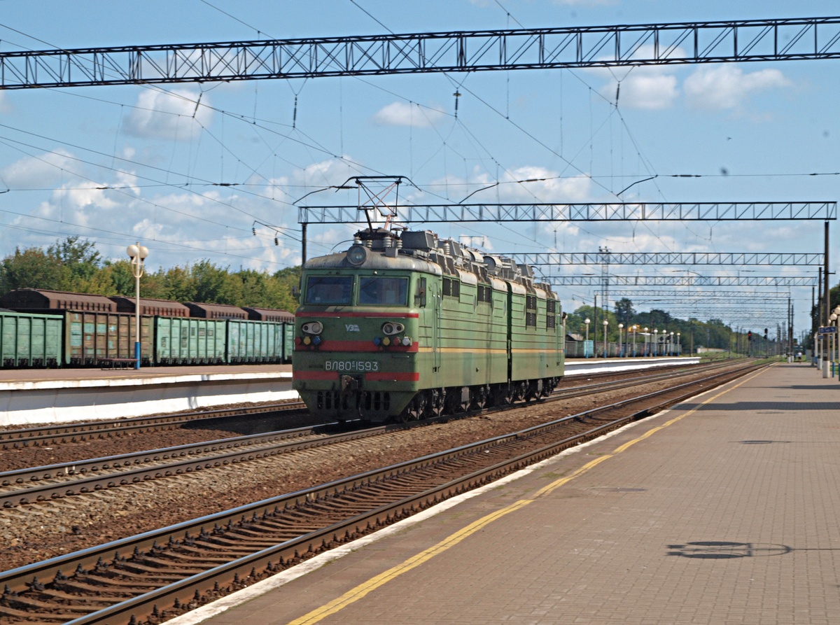 Одесская железная дорога, № ВЛ80С-1593 — 