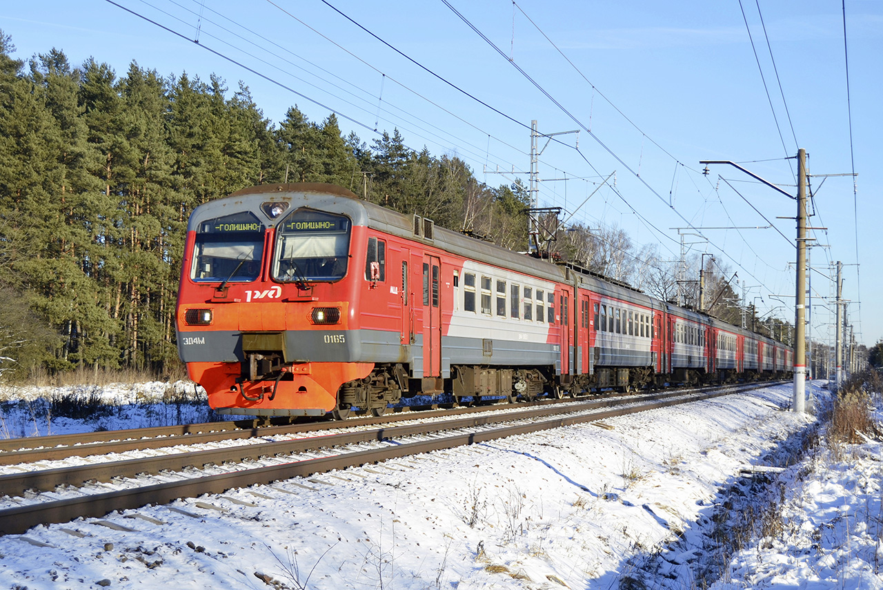 Московская железная дорога, № ЭД4М-0165 — 