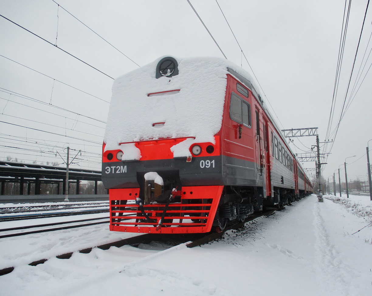 Октябрьская железная дорога, № ЭТ2М-091 — 