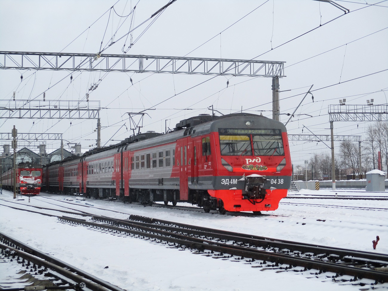 Октябрьская железная дорога, № ЭД4М-0438 — 