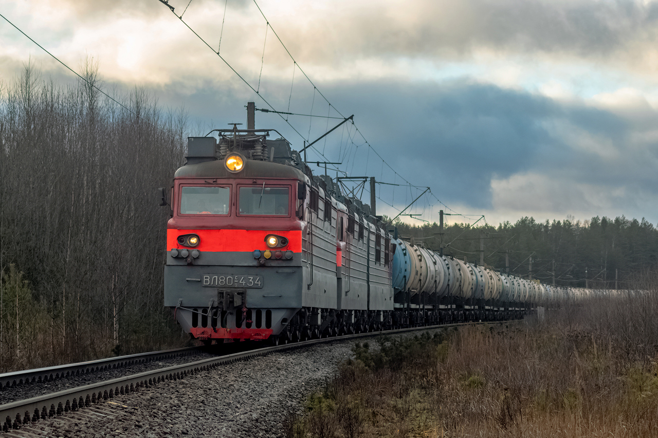 Горьковская железная дорога, № ВЛ80С-434 — 