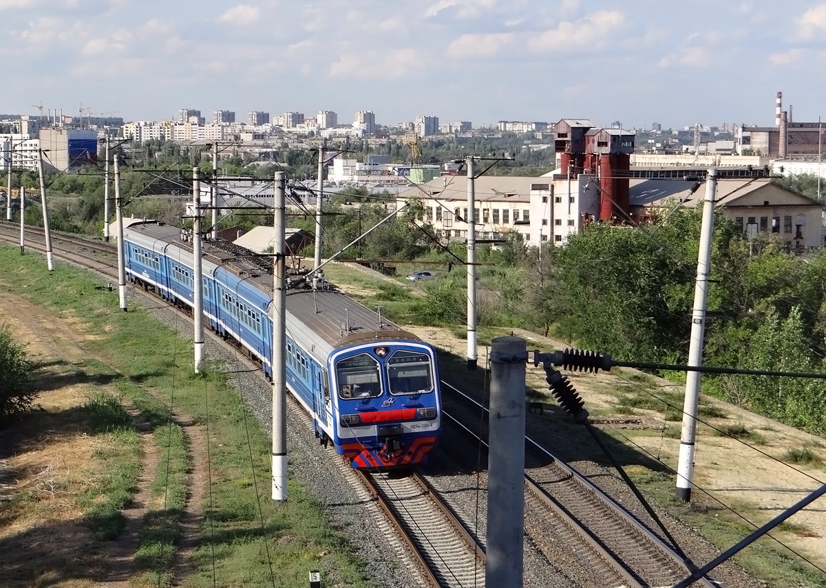 Приволжская железная дорога, № ЭД9М-0064 — 