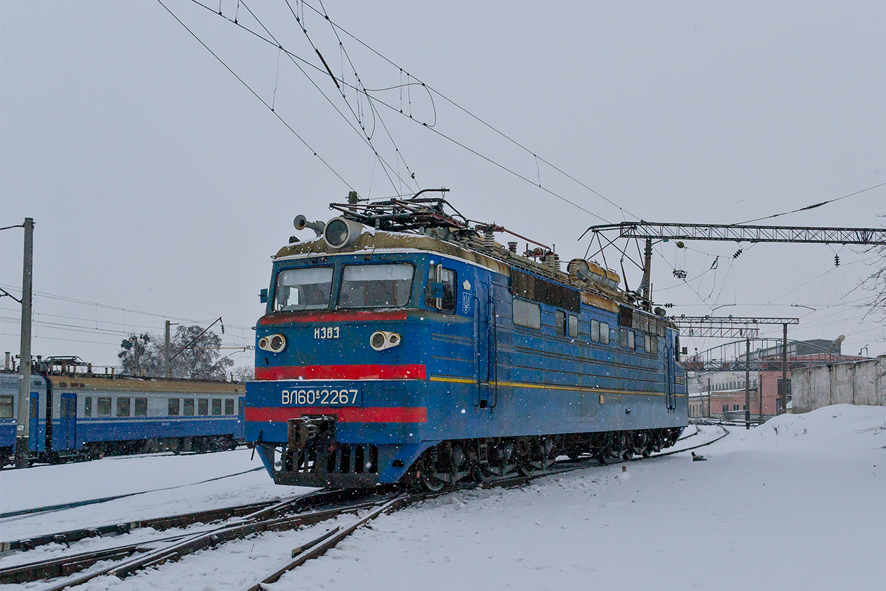 Одесская железная дорога, № ВЛ60К-2267 — 