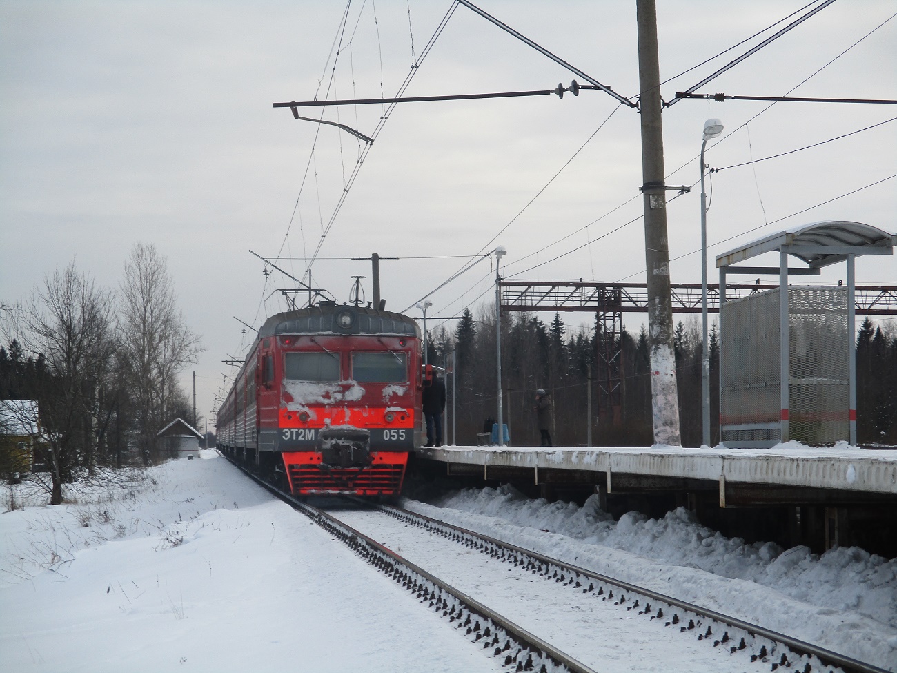 Октябрьская железная дорога, № ЭТ2М-055 — 