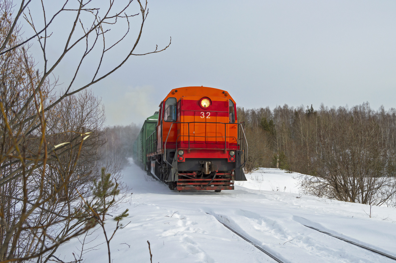 Свердловская железная дорога, № ТГМ6Д-0332 — 