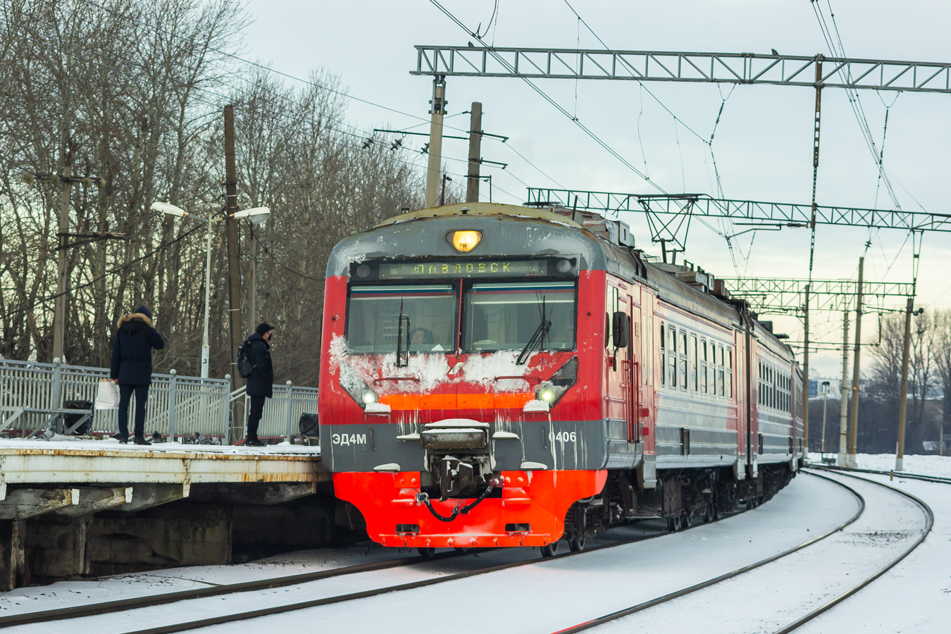 Октябрьская железная дорога, № ЭД4М-0406 — 