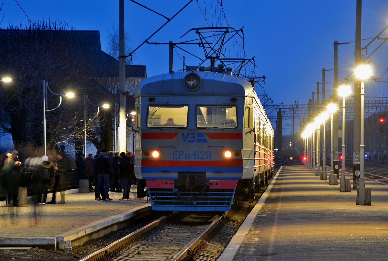 Юго-Западная железная дорога, № ЭР9Е-629 — 