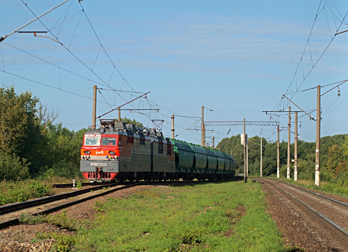 Московская железная дорога, № ВЛ80С-2222 — 